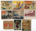 Tremendous R-Card lot of 78 Different Plus 3 V-Cards