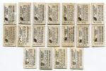 1948 Topps Magic Photos Football & Basketball 18 Different