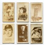 1948 Topps Magic Photos Lot of 6 Different From Various Non-Sports Series
