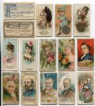 N71 Thru N145 Duke's Cigarettes Type Card Lot Plus Two Coupons