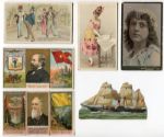 N82 thru N151 Duke Cigarettes & Honest Long Cut Large Size Non-Sports Cards