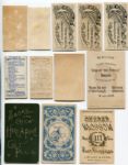 N256 Thru N538 Various Issuers 22 Different