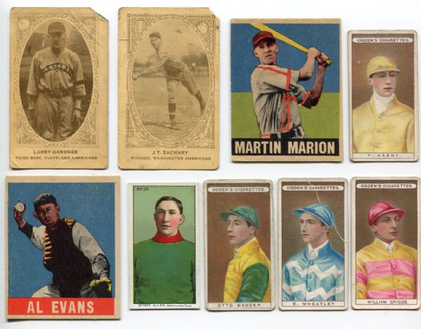 Nine Card Multi Sport Card Lot