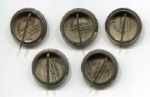 P2 Sweet Caporal Pins Lot of 5 Including McGraw