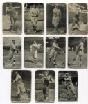 E137 Zeenut Card Lot of 25 Different 1926-1930