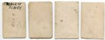 E137 Zeenut Card Lot of 25 Different 1926-1930