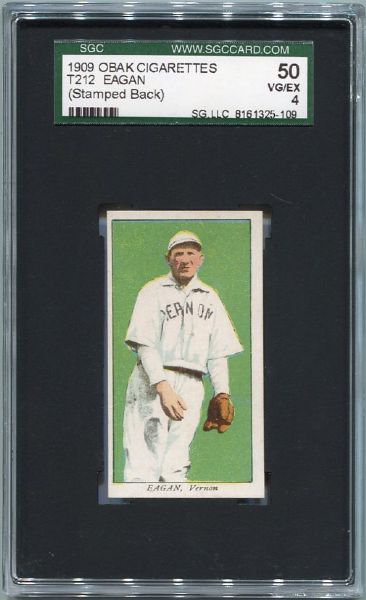 T212-1 1909 Obak Eagan Vernon SGC 50