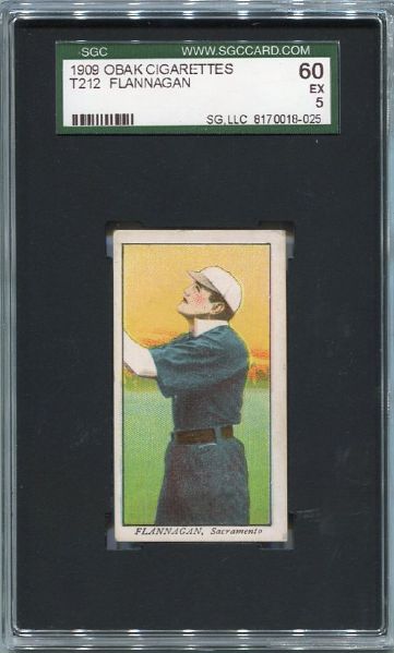 T212-1 1909 Obak Flannagan Sacramento SGC 60