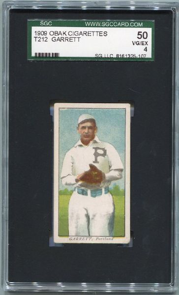 T212-1 1909 Obak Garrett Portland SGC 50
