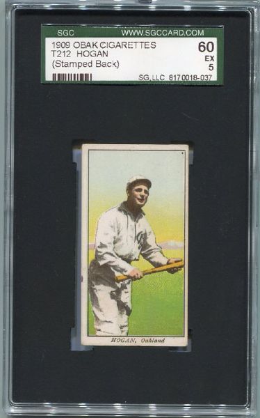 T212-1 1909 Obak Hogan Oakland SGC 60