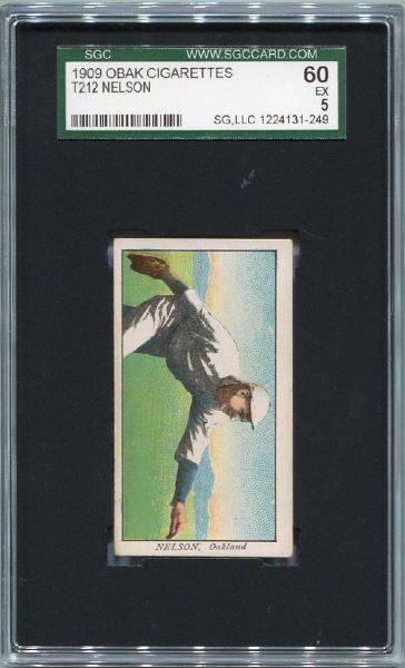 T212-1 1909 Obak Nelson Oakland SGC 60