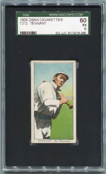 T212-1 1909 Obak Tennant San Francisco SGC 60
