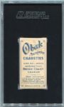 T212-1 1909 Obak J. Williams San Francisco SGC 80 Highest Graded