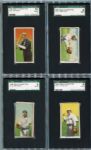 T212-1 1909 Obak Lot of 12 Different All SGC Graded