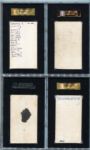 E137 1914 Zeenut Partial Set of 27 Different With 16 SGC Graded