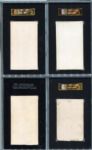 E137 1914 Zeenut Partial Set of 27 Different With 16 SGC Graded