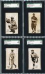 E137 1917 Zeenut Partial Set of 46 Different Mostly SGC Graded