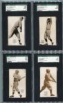 E137 1917 Zeenut Partial Set of 46 Different Mostly SGC Graded