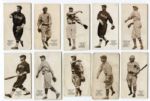 E137 1917 Zeenut Partial Set of 46 Different Mostly SGC Graded