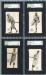 E137 1922 Zeenut Partial Set of 39 Different Mostly SGC Graded