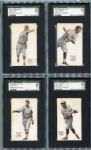 E137 1922 Zeenut Partial Set of 39 Different Mostly SGC Graded