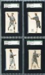 E137 1922 Zeenut Partial Set of 39 Different Mostly SGC Graded