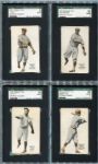 E137 1922 Zeenut Partial Set of 39 Different Mostly SGC Graded