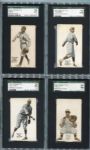 E137 1922 Zeenut Partial Set of 39 Different Mostly SGC Graded