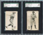 E137 1923 Zeenut Partial Set of 58 Different Many SGC Graded
