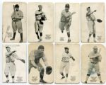 E137 1923 Zeenut Partial Set of 58 Different Many SGC Graded