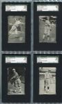 E137 1924 Zeenut Lot of 41 Different 25 SGC Graded