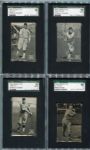 E137 1926 Zeenut Partial Set of 39 Different Mostly SGC Graded