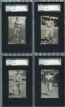 E137 1926 Zeenut Partial Set of 39 Different Mostly SGC Graded