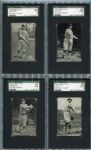 E137 1926 Zeenut Partial Set of 39 Different Mostly SGC Graded