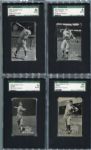 E137 1930 Zeenut Lot of 16 Different Small & Large Text Varieties