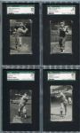 E137 1930 Zeenut Lot of 16 Different Small & Large Text Varieties