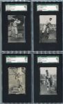 E137 1931 Zeenut Partial Set of 116 Different