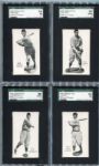 E137 1932 Zeenut Partial Set of 31 All Different SGC Graded