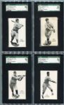 E137 1932 Zeenut Partial Set of 31 All Different SGC Graded