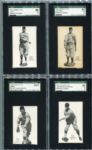 E137 1932 Zeenut Partial Set of 31 All Different SGC Graded