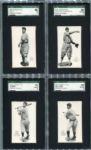 E137 1932 Zeenut Partial Set of 31 All Different SGC Graded