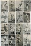 E137 1933-36 Zeenut Partial Set of 66 Different With Variations