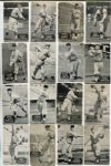 E137 1933-36 Zeenut Partial Set of 66 Different With Variations