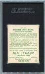 1933 Goudey #158 Moe Berg SGC AUTH