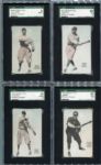E137 1916 Zeenut Partial Set of 39 Different All SGC Graded