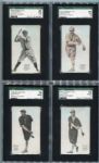 E137 1916 Zeenut Partial Set of 39 Different All SGC Graded