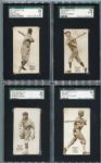 E137 1921 Zeenut Lot of 31 Different All SGC Graded