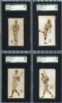 E137 1921 Zeenut Lot of 31 Different All SGC Graded