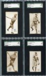 E137 1921 Zeenut Lot of 31 Different All SGC Graded