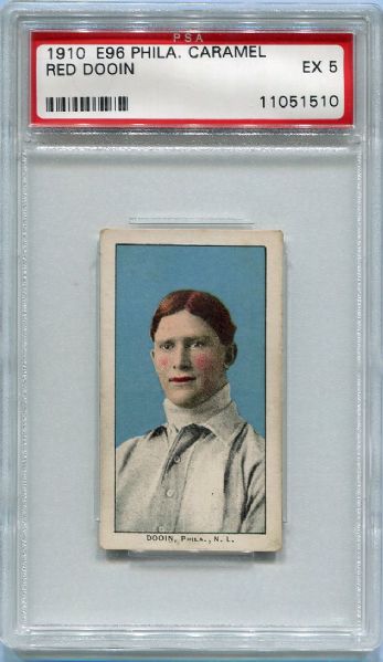 E96 Red Dooin PSA 5